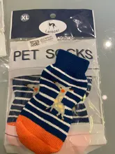 Calcetines para perros, calzado de invierno para perro, antideslizantes, de punto, para cachorros y gatos, botas gruesas y cálidas, 24 colores