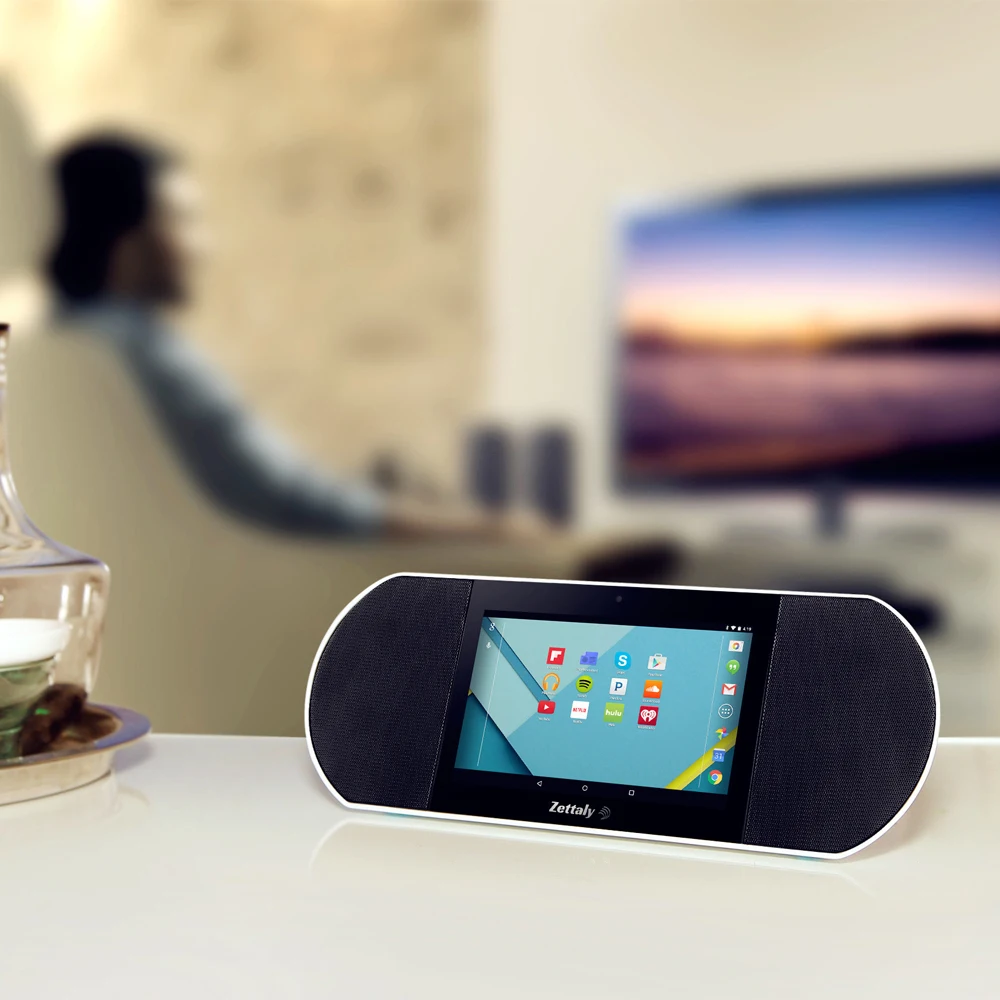 7 дюймов Android smart интернет радио(сенсорный экран, Quad core, 1GB DDR3, 8GB nand, bluetooh, HDMI, Micro SD, line out, фронтальная камера
