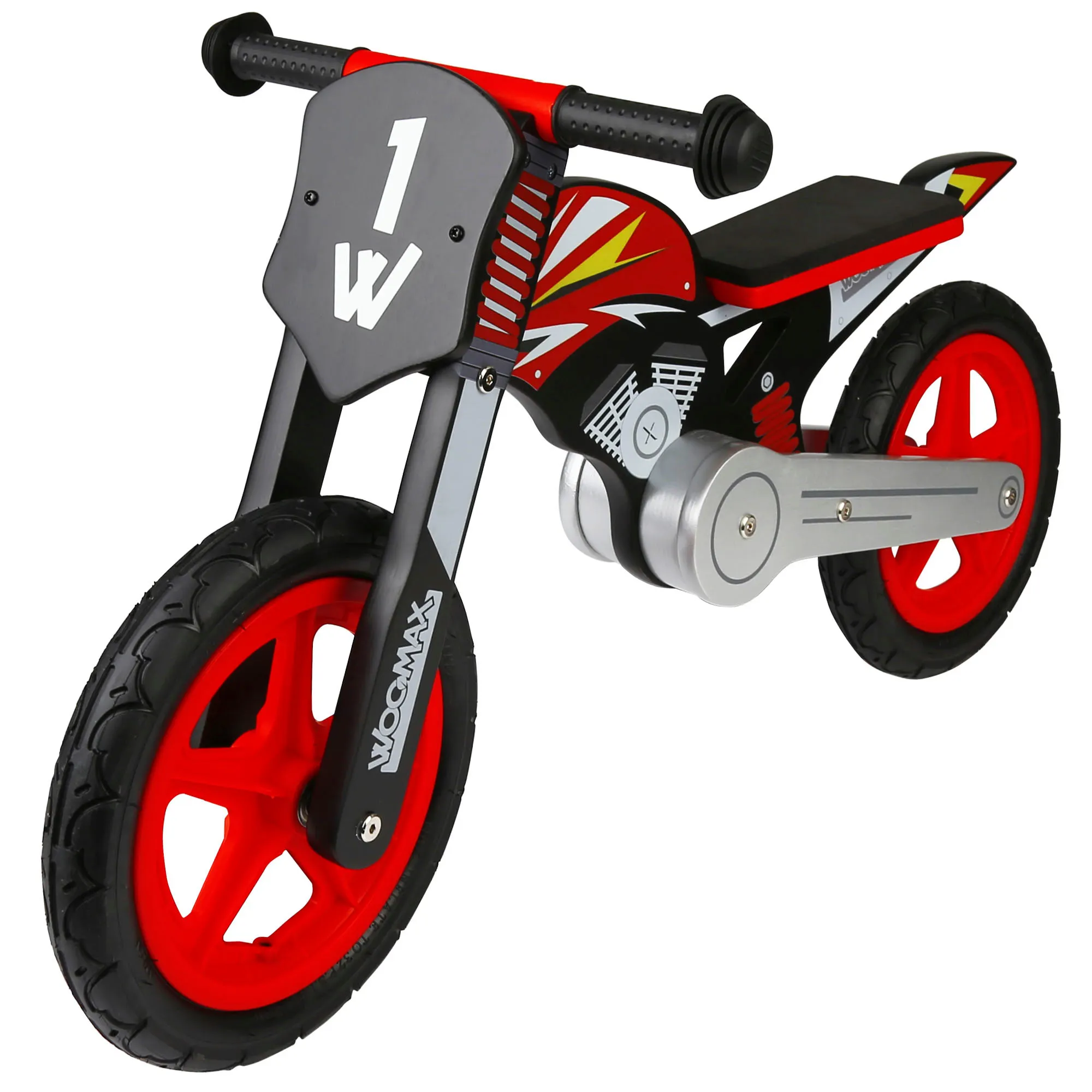 Woomax bike without pedals wood children 2 5 years old, outdoor sports