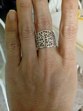 Anillo de metal con diseño de oso, joyería para la mano en ácero inoxidable, enchapado en oro y plata en tallas 6-8, 1 unidad