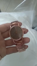 Hermoso reloj para mujer de alta gama con números romanos, reloj de cuarzo rosa y rosa, esfera de acero inoxidable, reloj de pulsera informal, envío gratis 5 *