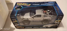 Car Welly Alloy-Model Metal-Toy Gift-Collection Back-To-The-Future-Time-Machine Delorean