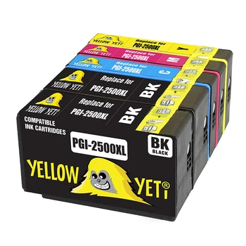 

5pcs PGI2500 Compatible Ink Cartridge For Canon 2500xl PGI 2500 Canon MAXIFY MB5050 MB5150 MB5155 iB4050 iB4150 iB4155 Printer