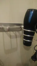 Bathroom Shelf Rack-Organizer Straightener-Holder Storage-Accessories Wall-Mounted Hair