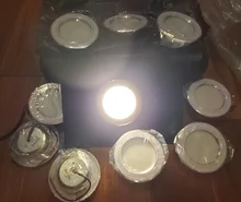 Luces Led de techo empotradas, iluminación de interior, 5W, 9W, 12W, 15W, 18W, Panel de luz Led redondo, 220V