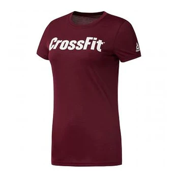 

Women’s Short Sleeve T-Shirt Reebok Fef Speedwick Burgundy
