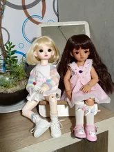 Muñeca BJD Shuga Fairy Rita 1/6, figuras de Anime de resina para niños, regalo sorpresa para niñas, conjunto completo de cumpleaños YOSD de 26cm
