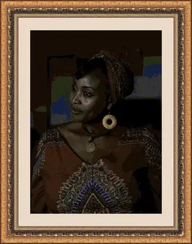 

CROSS STITCH KIT PANDATHREAD Ethnic and Tribes 1880