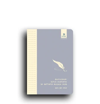 

Concept Notebook - Me Too Series - Note - Organizer - 64 Pg - Grey Paperback - 105 mm x 148 mm - 70 gr Ivory Cream - Dotted