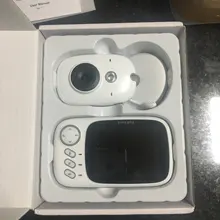 TakTark-Monitor de vídeo inalámbrico para bebé, 3,2 pulgadas, a color, cámara de seguridad portátil, LED, infrarrojo, intercomunicador de visión nocturna