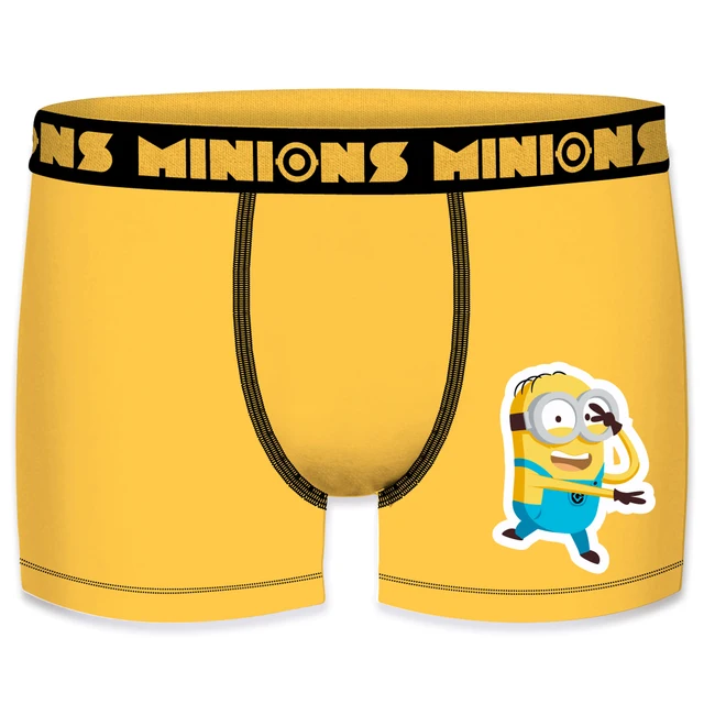 Minions Freegun Pack 5 Boy's Underpants 100% Cotton Boxer In Various Colors  - Boxers - AliExpress
