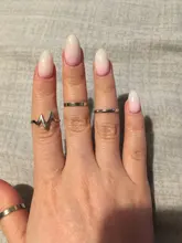 Anillo de boda con ondas y relámpago para mujer, conjunto de anillos de oro, joyería a la moda, venta al por mayor