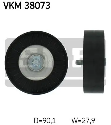 Ролик обводной MB W211/W203/S203 1.8 02 SKF VKM38073