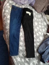 Pantalones vaqueros de cintura alta para mujer, pantalón DENIM entallado, elástico, de talla grande, para mamá, 5XL, 6XL