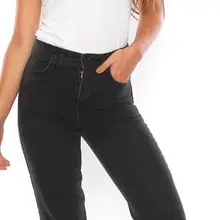 Джинсы с высокой талией