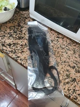 Extensiones de pelo peruano con malla, accesorio capilar liso de 2x6 con cierre de encaje y nudos blanqueados, Color Natural Remy