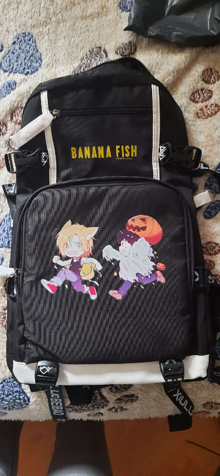 Venta > pañalera banana fish backpack > en stock
