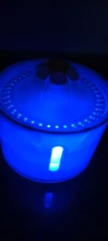 Fuente de agua para perros o gatos, dispensador eléctrico-automático, silencioso, y con luz LED, alimentador USB, capacidad 2,4 L