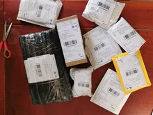 Lote de bolígrafos coloridos multifuncionales, 6 en 1, Multicolor, material escolar, 1 unids/lote