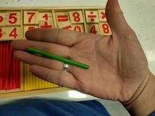 Palos de conteo de bambú coloridos para bebé, juguete Montessori, ayuda de enseñanza, barra de conteo, guardería, juguete educativo de aprendizaje de matemáticas