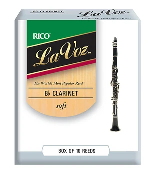 

Rcc10sf La Voz canes for clarinet BB, soft (soft), 10 PCs, Rico