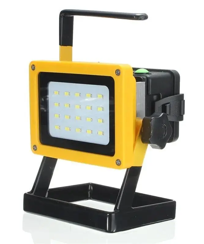 Прожектор-фонарь светодиодный аккумуляторный с подставкой (20 LED/100W) | Освещение