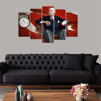 

Ataturk 5 Parts Mdf Clock Table