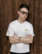 Gafas de sol Retro de 8 bits para hombre y mujer, lentes de sol pixeladas MLG, ropa de marca, Thug Life, para fiesta, de mosaico, UV400, 2020