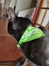 Small Dog Scarf Necklace Pet-Accessories Puppies Trigon Bibs Adjustable for Triangle