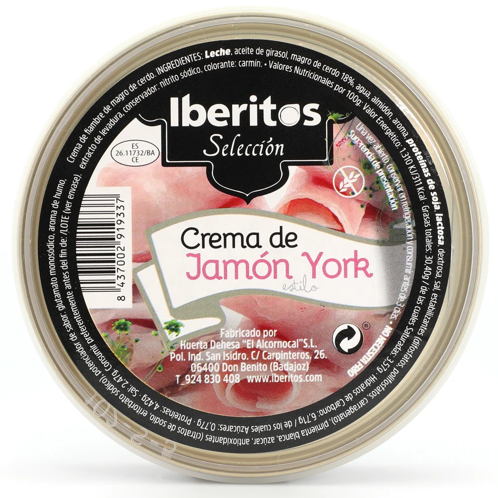 IBERITOS-soup cream Ham York-140G's YORK afbeelding