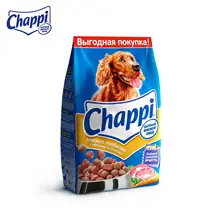 Сухой корм для собак Chappi "Сытный мясной обед", Мясное изобилие с ов