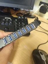 Hub-Adapter Expansion-Card-Adapter Controller Pci-E-Extender 7-Ports External Usb-3.0