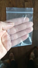 Zip Lock Plastic Bags Transparent Packaging Poly Ziplock Bag Pouch
