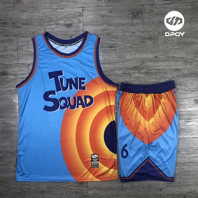 tune squad jersey design