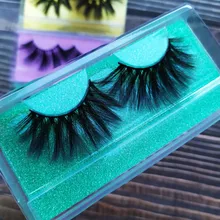 MB-pestañas de visón 25mm, 200/100/50/5 pares, venta al por mayor, 5D, 25 MM, imitación cils, maquillaje espectacular, largo, Pestañas postizas