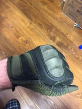 Guantes tácticos con pantalla táctil para hombre, de combate militar, Airsoft, al aire libre, escalada, tiro, Paintball, protección dura, dedo completo