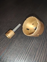 SHDIATOOL-broca de perforación de diamante de secado al vacío con soldadura, brocas de sierra, cortadora de orificios en baldosas de cerámica, mármol, porcelana, 1 ud.