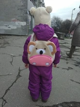 Mochila con dibujo de mono bonito para niños, morral escolar para guardería, regalo escolar para bebés, 2021