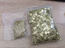 Hooks-Hangers Mirror Frame Oil-Painting Hanging-Picture 100-Screws Triangle D-Ring Golden