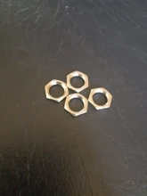 1-1/2-Pipe-Fitting Female Thread BSP 304-Stainless-Steel 3/8-1-Hex-Lock-Nut 4-3-