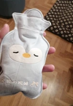 Bag Water-Bottle-Safe Hand Warm Portable Cute Cartoon for Women Explosion-Proof 300-Ml