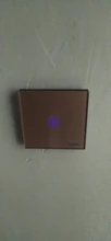 Glass-Panel Wall-Switch Touch-Screen-Switch Eu-Light BONDA 1-Gang White Crystal AC220V