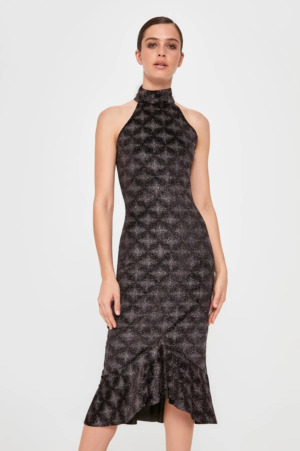 

Trendyol Halter-Neck Dress TPRAW20EL2214