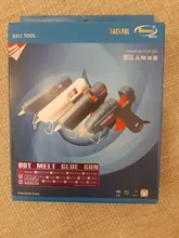 Pistola de pegamento de fusión en caliente de 150W, con Control de temperatura para el hogar, manualidades, fabricación Industrial, uso de barras de pegamento de 11mm, boquilla de cobre puro