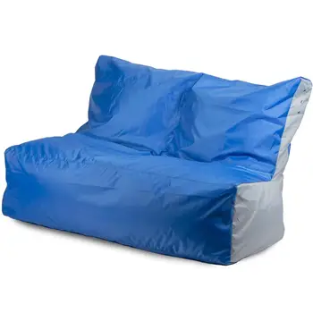 

Bean bag, Puffberi, Oxford, blue and gray, chair armchair sofa sofas puff