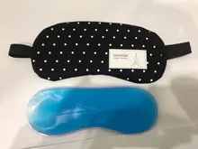 Mascarilla de Gel frío para el cuidado de los ojos, mascarilla para dormir, parche para los ojos, funda cómoda para los ojos, 1 ud., #280206