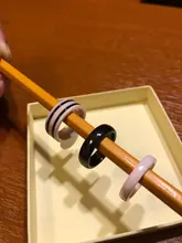 Anillo de cerámica con corte de Hermosa mano para mujer, joyería de calidad superior sin arañazos, 4mm, rosa claro, negro, blanco, nuevo