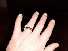 Anillo de compromiso dorado de lujo para pareja, joyería fina de estilo Simple a la moda, regalo de aniversario para hombre y mujer