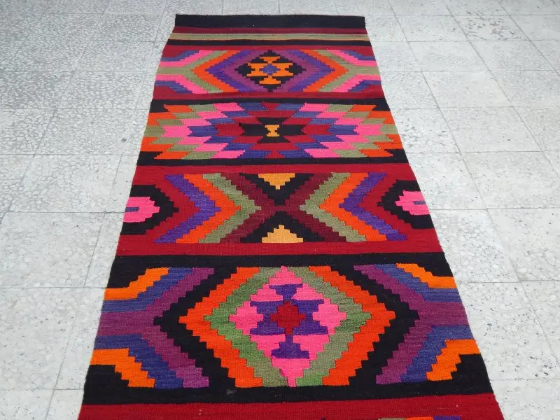 Длинный ковер бегунок для гостиной прихожей 3'1'' X 12'9''/95X389 см