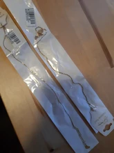 Tobillera de acero inoxidable para mujer, cadena de Color dorado, joyería para fiesta en la playa, verano, 304 cm(9 23,5 ) de largo, 1 pieza, 2/8